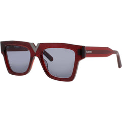 Valentino Unisex Sunglasses - Acetate/Metal Rectangular Frame | V GOLD I VLS 162C