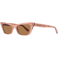 Valentino Women's Sunglasses - Pink/Gold Cat Eye Shape Full Rim Frame | VLS 176 176B