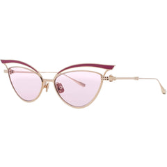 Valentino Women's Sunglasses - Light Gold/Pink Metal Frame | V GLASSLINER VLS 118D