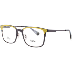 Woow Men's Eyeglasses - Lime Yellow Titanium Rectangular Shape Frame | BE SAFE 2 0285
