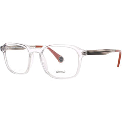Woow Unisex Eyeglasses - Transparent Grey Acetate Full Rim Frame | ON BOARD 2 3303