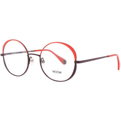 Woow Women's Eyeglasses - Matte Neon Orange Stainless Steel Frame | BIG APPLE 1 9201