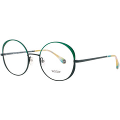 Woow Women's Eyeglasses - Metallic Green Oval Shape Full Rim Frame | BIG APPLE 1 9713