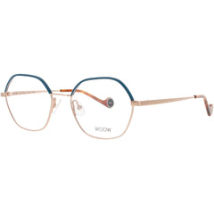 Woow Women's Eyeglasses - Dark Aubergine Geometric Full Rim Frame | RISE UP 2 9122