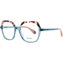 Woow Women's Eyeglasses - Pink Camouflage Acetate Square Shape Frame | LOOK UP 2 6444