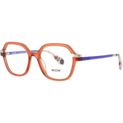 Woow Women's Eyeglasses - Iridescent Rust Acetate Square Shape Frame | MAY DAY 2 0511