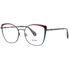Woow Women's Eyeglasses - Matte Flash Blue Cat Eye Full Rim Frame | MEET UP 1 9620