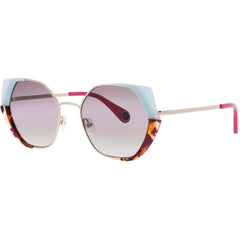 Woow Women's Sunglasses - Violet Tortoise Stainless Steel Frame | SUPER WILD 2 0134