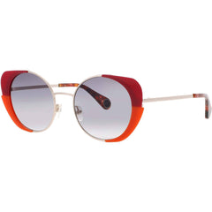 Woow Women's Sunglasses - Solid Raspberry Stainless Steel Frame | SUPER WILD 1 3053