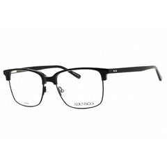 Adensco Men's Eyeglasses - Black Metal Rectangular Full Rim Frame | AD 144 0807 00