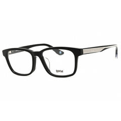 BMW Men's Eyeglasses - Shiny Black Rectangular Acetate Full Rim Frame | BW5081-H 001