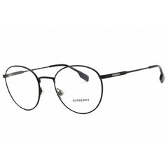 Burberry Men's Eyeglasses - Black Metal Round Shape Full Rim Frame | 0BE1373 1001