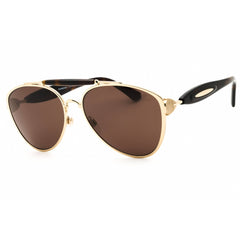 Burberry Men's Sunglasses - Light Gold Metal Aviator Full Rim Frame | 0BE3160 110973