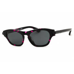 Burberry Unisex Sunglasses - Fuchsia Havana Acetate Oval Frame | 0BE4430U 412687