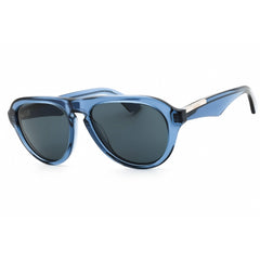 Burberry Men's Sunglasses - Transparent Blue Acetate Oval Frame | 0BE4437U 411787