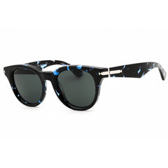Burberry Men's Sunglasses - Blue Havana Acetate Round Full Rim | 0BE4439 411187