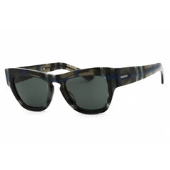 Burberry Unisex Sunglasses - Check Lichen Acetate Full Rim Frame | 0BE4440U 414787