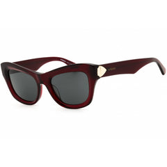 Burberry Women's Sunglasses - Transparent Bordeaux Burgundy Frame | 0BE4442U 412887