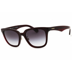 Burberry Women's Sunglasses - Check Red Acetate Rectangular Frame | 0BE4446D 41158G