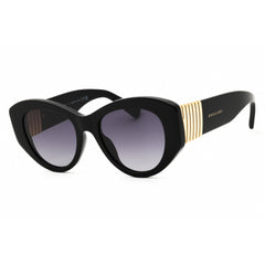 Bvlgari Women's Sunglasses - Black Acetate Cat Eye Frame | BV40050I TUBOGAS 01B