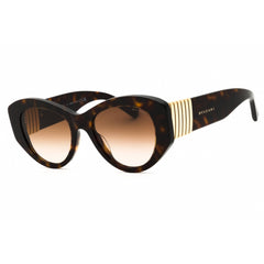 Bvlgari Women's Sunglasses - Havana Acetate Cat Eye Frame | BV40050I TUBOGAS 52F