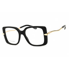 Bvlgari Women's Eyeglasses - Shiny Black Acetate Frame | BV50044I SERPENTI VIPER 001