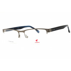 Carrera Men's Eyeglasses - Matte Ruthenium Rectangular Half Rim Frame | 8888 0R80 00