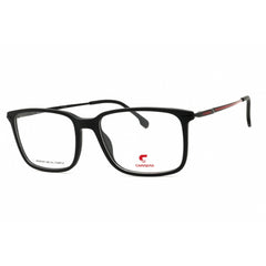Carrera Men's Eyeglasses - Matte Black/Red Plastic Rectangular Frame | 8897 0BLX 00