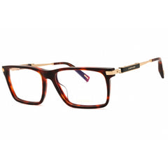 Chopard Men's Eyeglasses - Shiny Red Havana Acetate Rectangular Frame | VCH364 09AT
