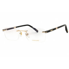 Chopard Women's Eyeglasses - Shiny Rose Gold Metal Rectangular Frame | VCHF54 0300
