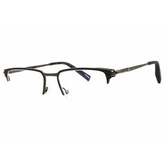 Chopard Unisex Eyeglasses - Shiny Gunmetal Metal Rectangular Frame | VCHL20V 0K56