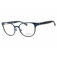 Coach Women's Eyeglasses - Navy Blue Metal Round Shape Full Rim Frame | 0HC5156 9440