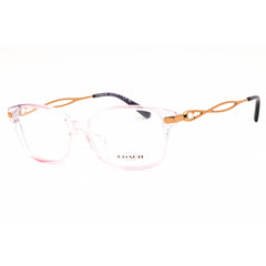 Coach Women's Eyeglasses - Transparent Violet Plastic Full Rim Frame | 0HC6172F 5641