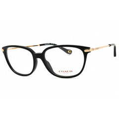 Coach Women's Eyeglasses - Black Plastic Oval Shape Full Rim Frame | 0HC6185 5002
