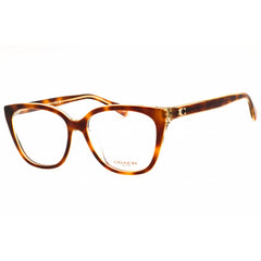 Coach Women's Eyeglasses - Dark Tortoise Plastic Rectangular Frame | 0HC6226F 5756