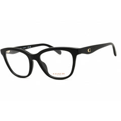 Coach Women's Eyeglasses - Black Plastic Cat Eye Full Rim Frame | 0HC6232U 5002