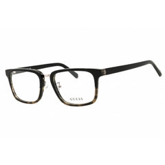 Guess Men's Eyeglasses - Black Acetate Rectangular Full Rim Frame | GU50088-D 005