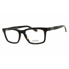 Guess Men's Eyeglasses - Dark Havana Rectangular Shape Full Rim Frame | GU50368 052