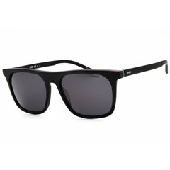 HUGO Men's Sunglasses - Matte Black Plastic Rectangular Frame | HG 1086/S 0003 IR