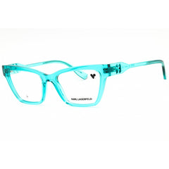 KARL LAGERFELD Women's Eyeglasses - Turquoise Injected Propionate Frame | KL6135 444