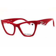 KARL LAGERFELD Women's Eyeglasses - Red Acetate Cat Eye Full Rim Frame | KL6171N 600