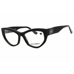 KARL LAGERFELD Women's Eyeglasses - Black Cat Eye Shape Full Rim Frame | KL6211 001