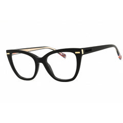 Missoni Women's Eyeglasses - Black Plastic Cat Eye Full Rim Frame | MIS 0072 0807 00