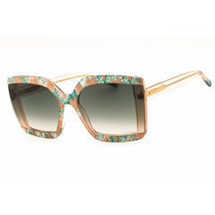 Missoni Women's Sunglasses - Pattern Pink Green Plastic Frame | MIS 0186/S 0038 FF