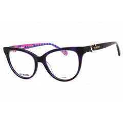 Moschino Love Women's Eyeglasses - Violet Havana Cat Eye Shape Frame | MOL609 0HKZ 00
