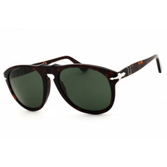 Persol Unisex Sunglasses - Havana Plastic Rectangular Full Rim Frame | PO0649 24/31