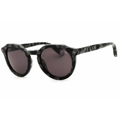 Philipp Plein Unisex Sunglasses - Black/Grey Plastic Full Rim Frame | SPP002M 51721Y