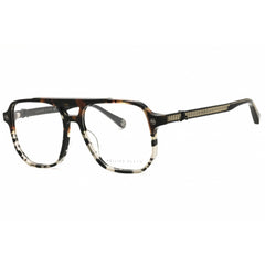 Philipp Plein Unisex Eyeglasses - Brown/Grey Havana Acetate Frame | VPP084V 5603KA