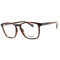 Polaroid Core Unisex Eyeglasses - Havana Plastic Full Rim Frame | PLD D373 0086 00