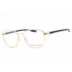 Porsche Men's Eyeglasses - Gold/Grey Metal Oval Shape Full Rim Frame | P8770 B000